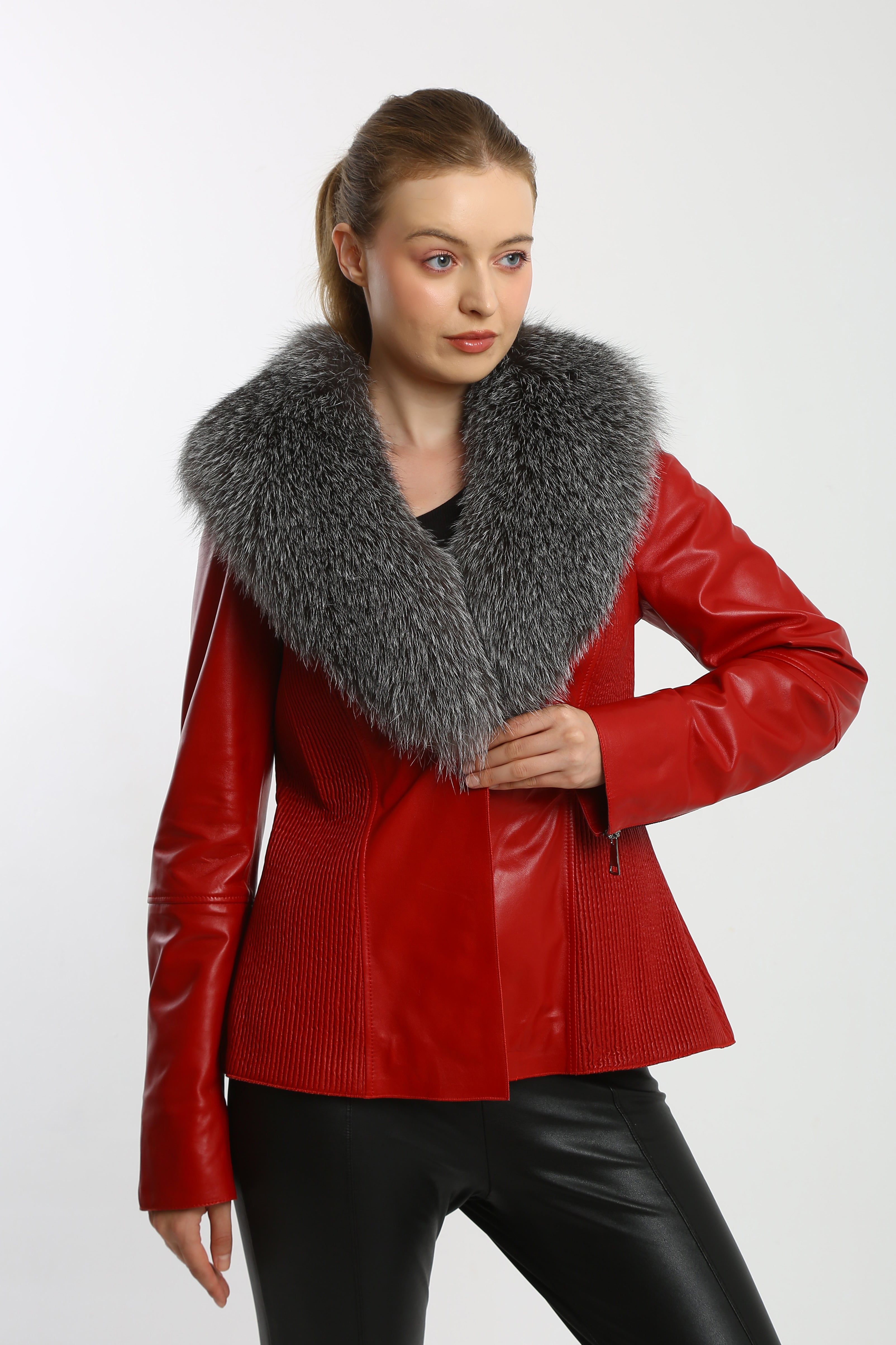 Imperial Grace Leather Jacket