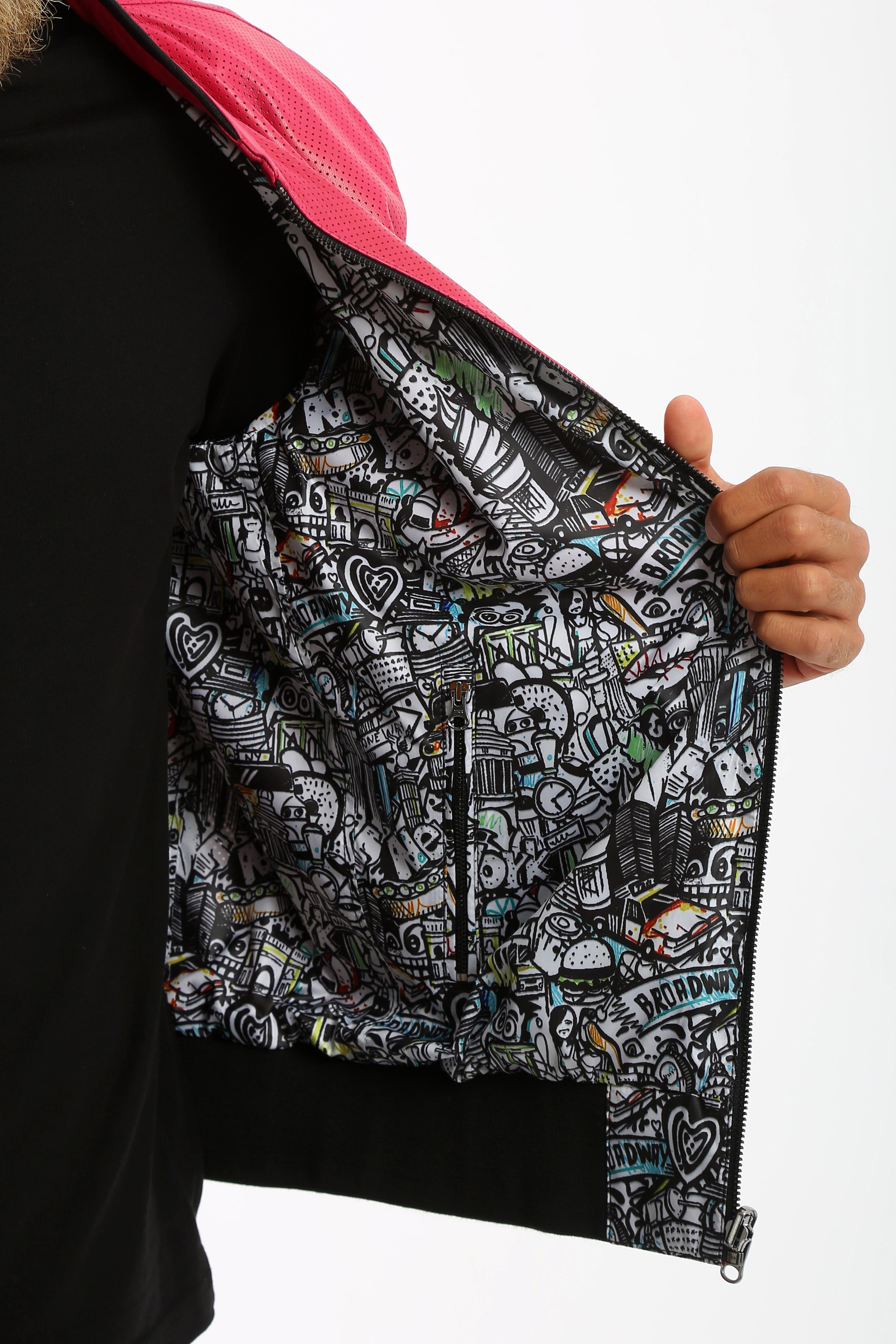 Spectra Reversible Leather Jacket