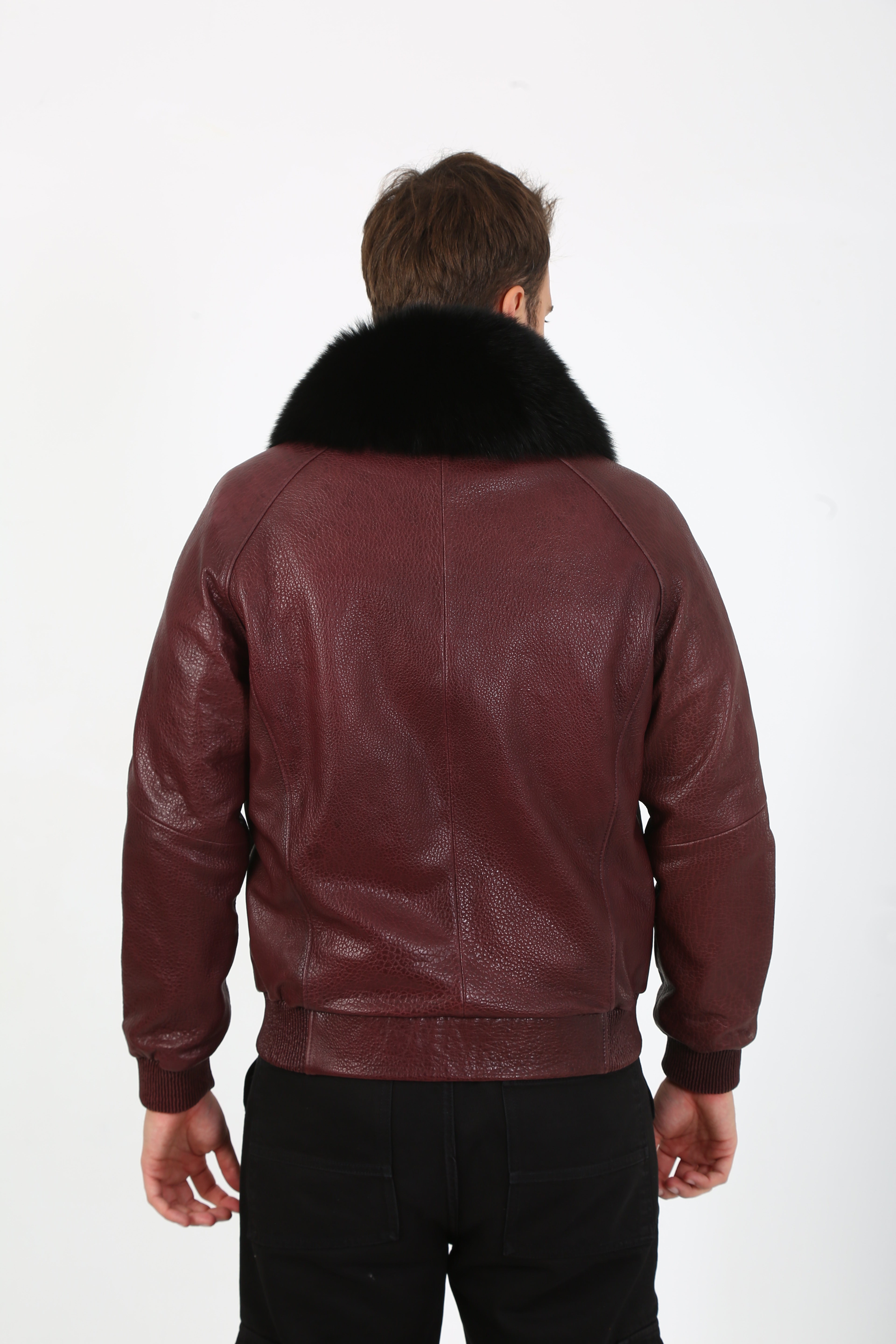 Lux Bomber Calf Hair Jacket