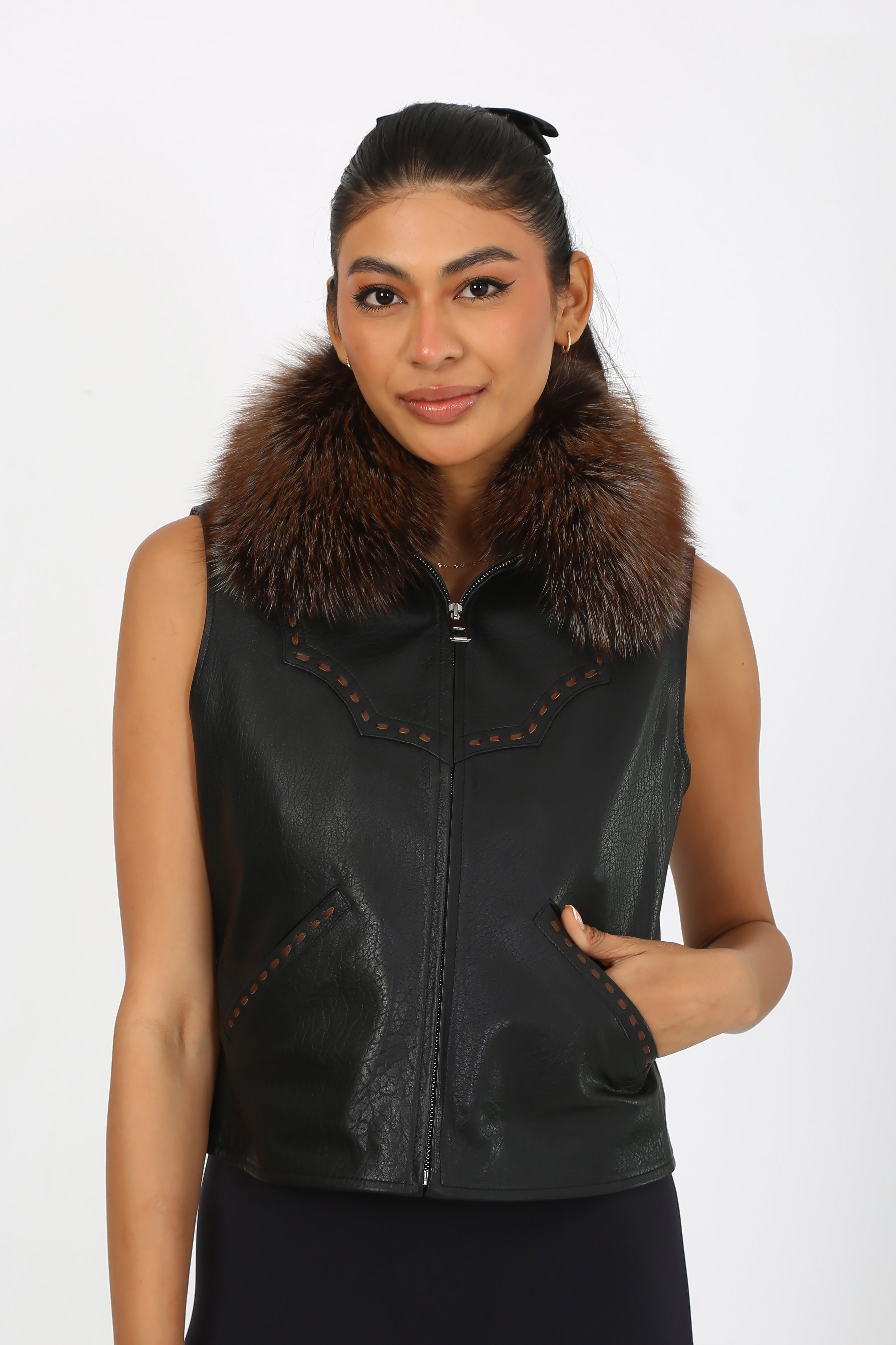 Aspen Leather Vest