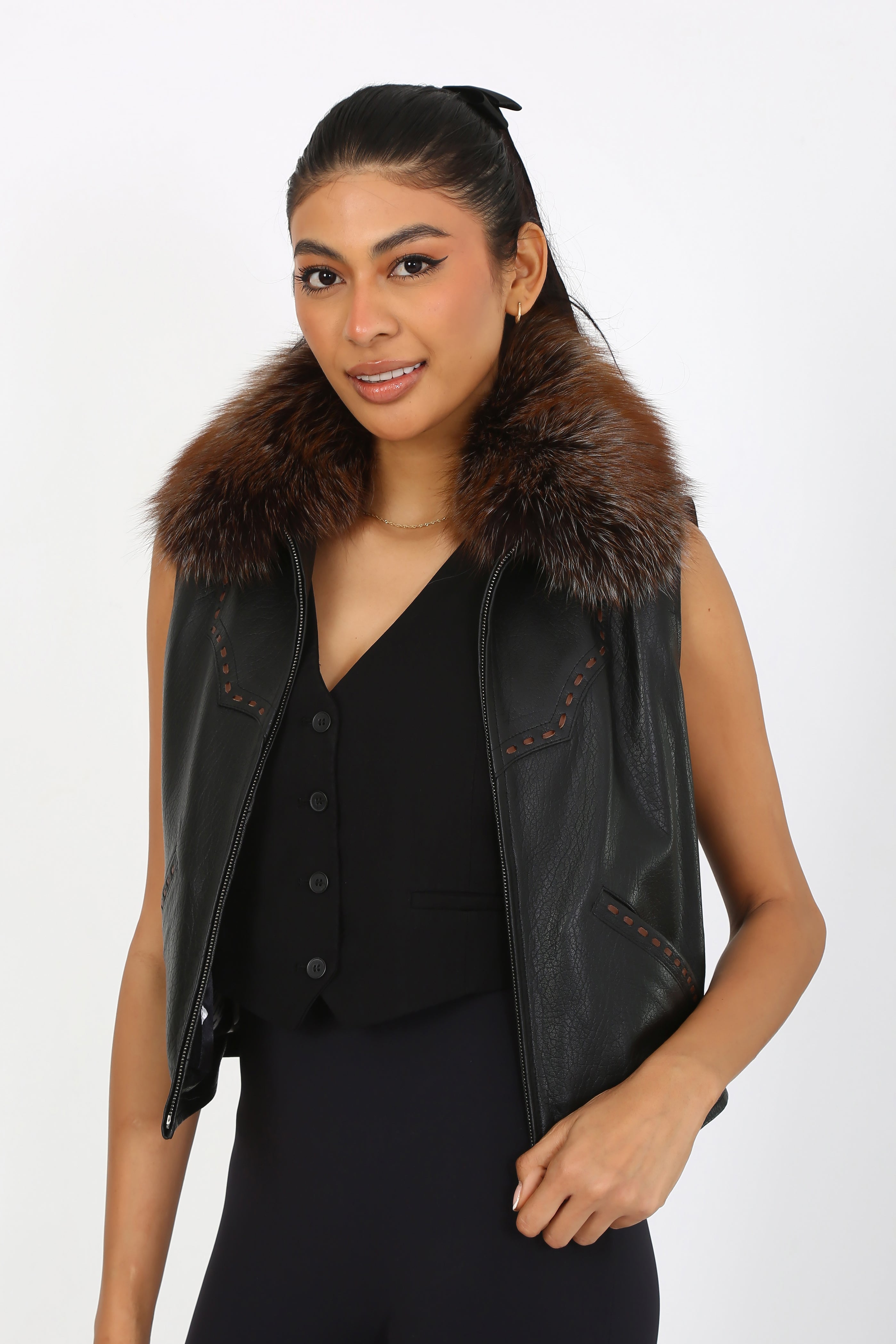 Aspen Leather Vest