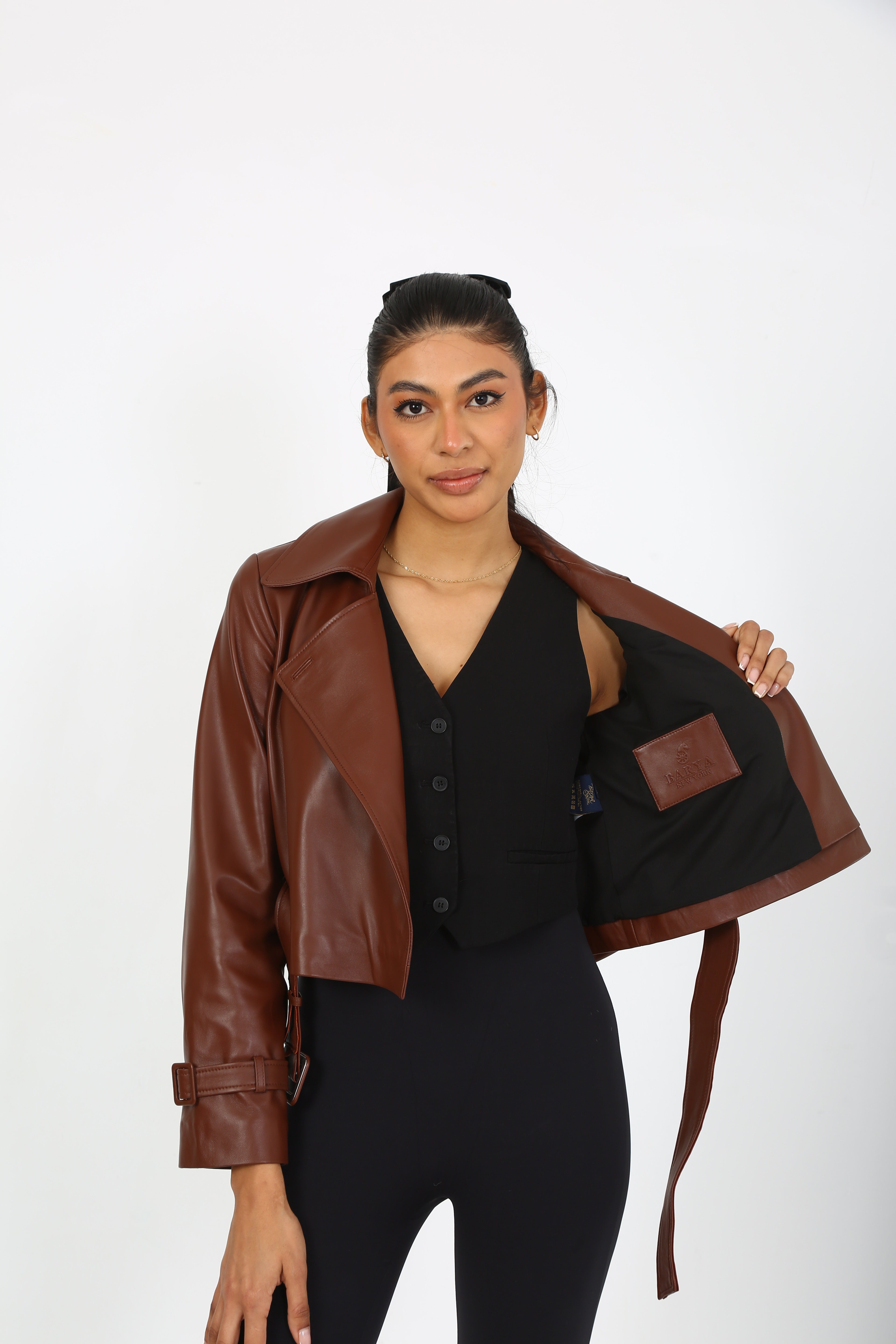 Short Hills Leather Jacket