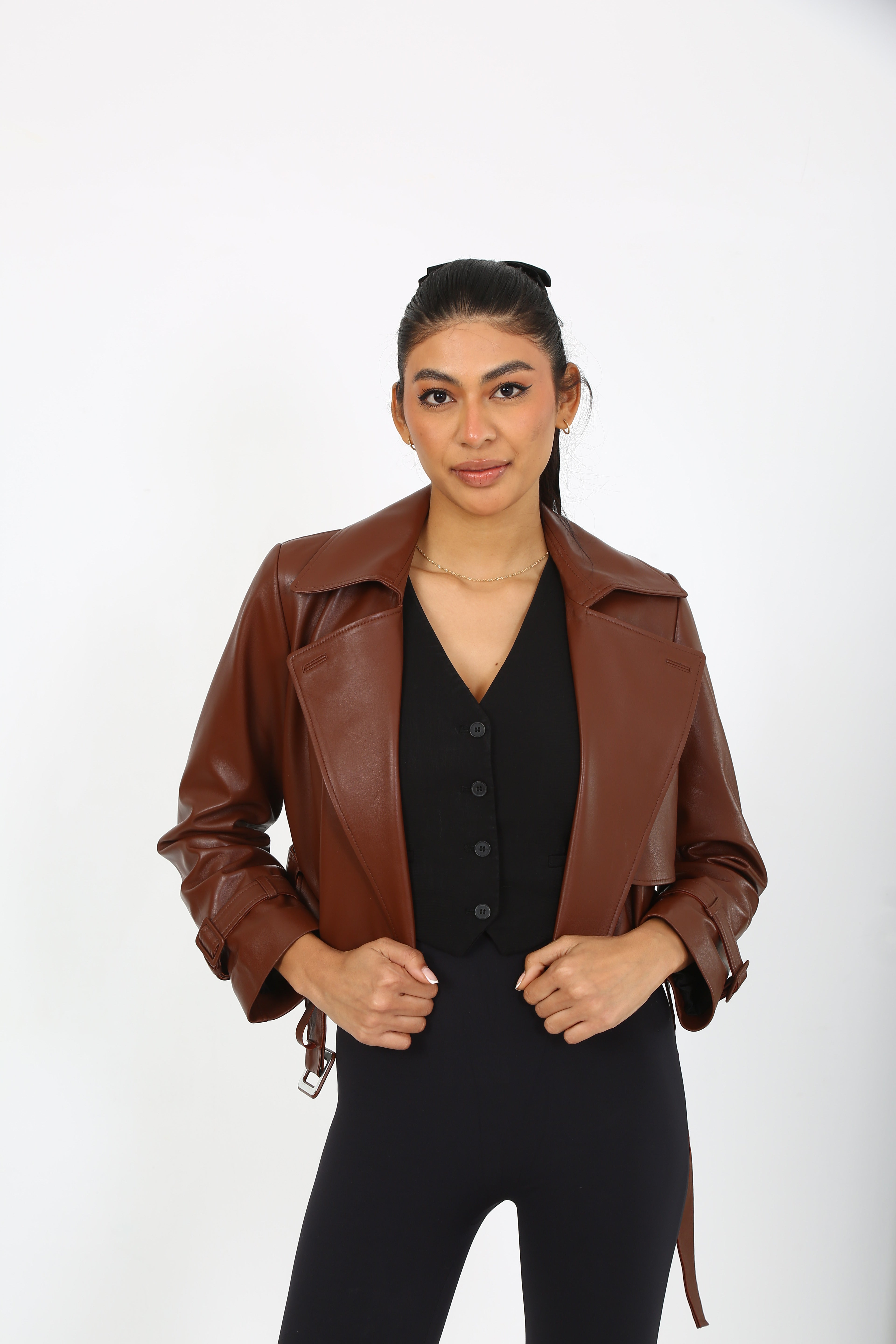 Short Hills Leather Jacket