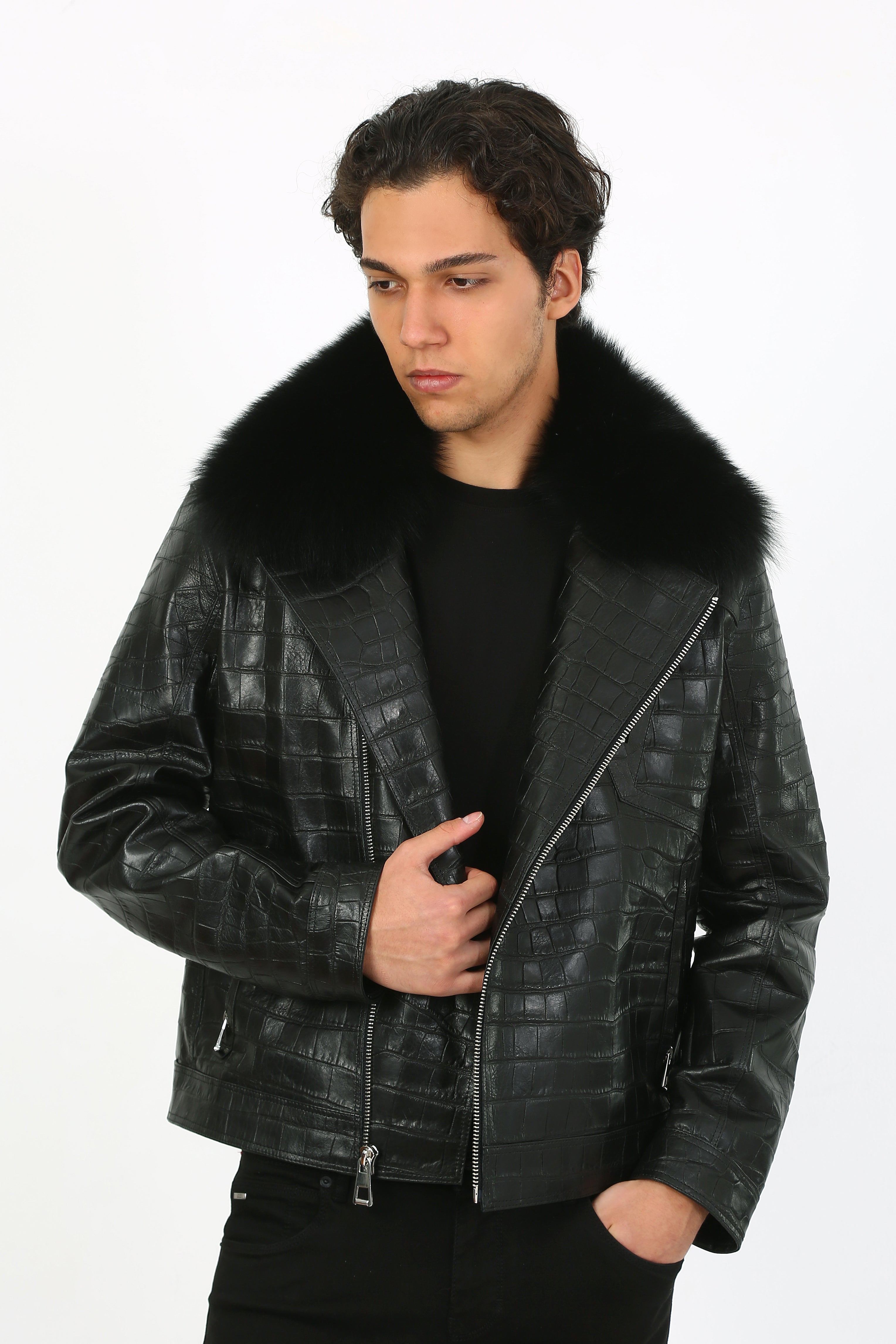 North Star Leather Jacket