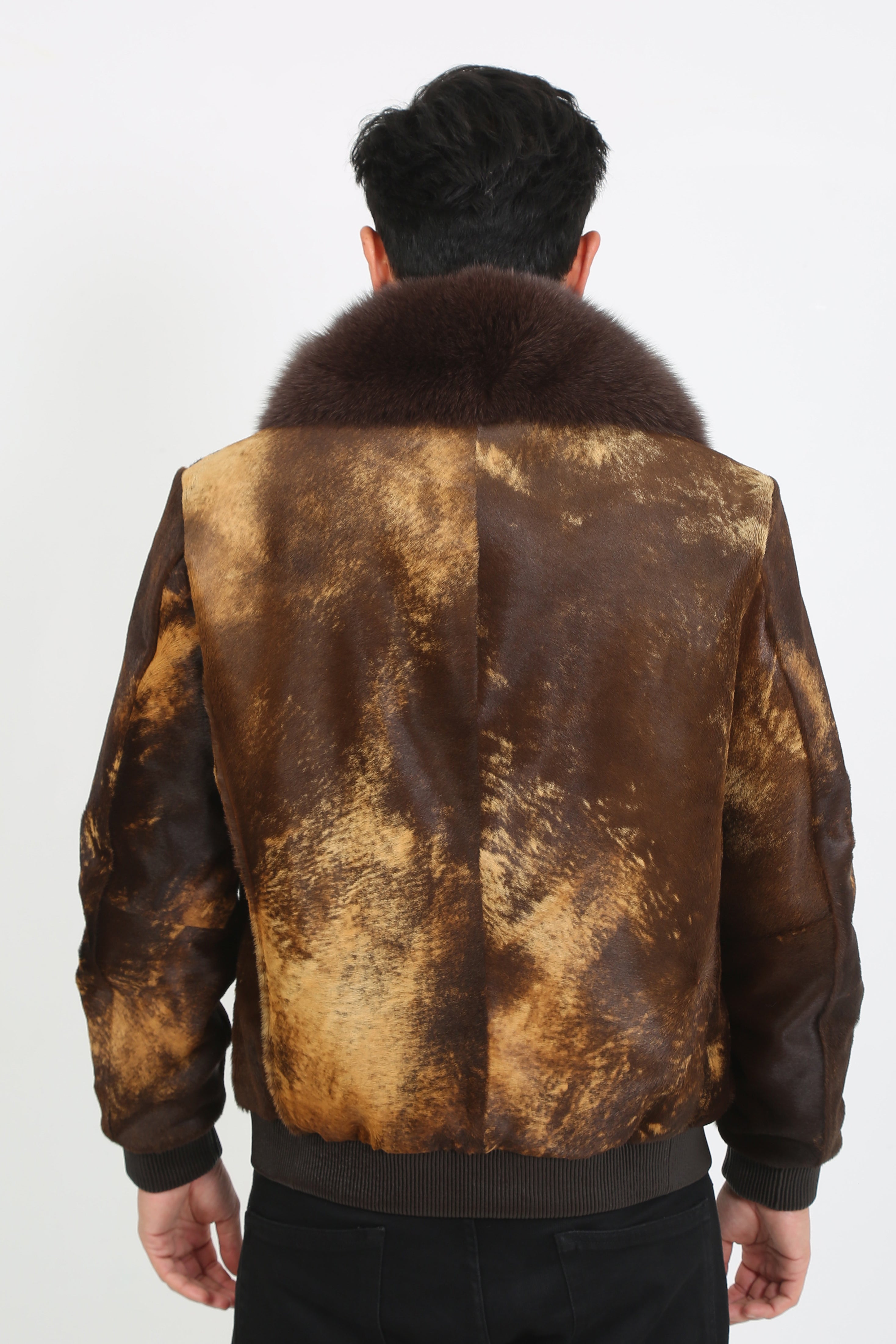 Leone Calf Hair Jacket