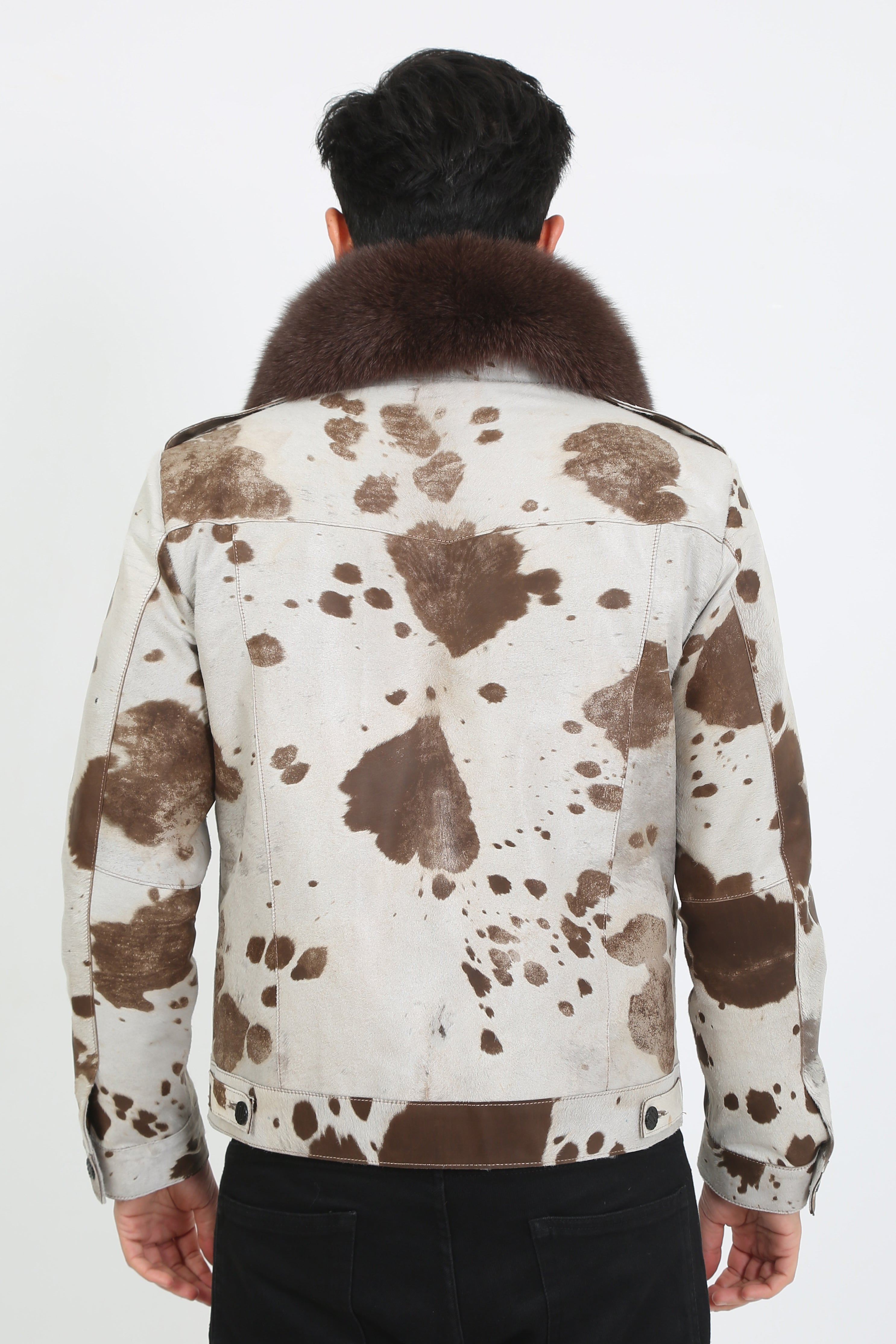 Savannah Elegance Calf Hair Jacket