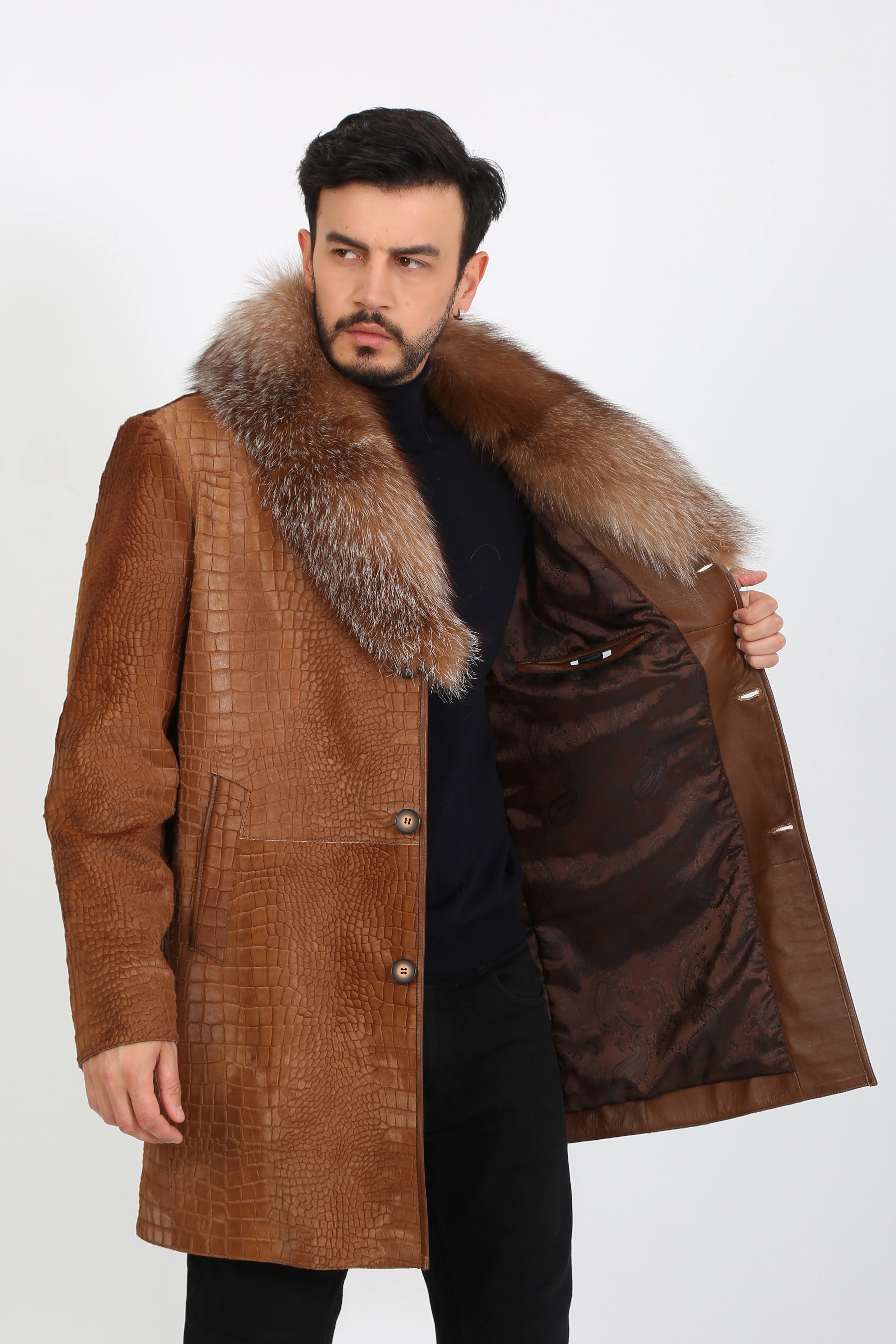 Helios Radiance Calf Hair Jacket