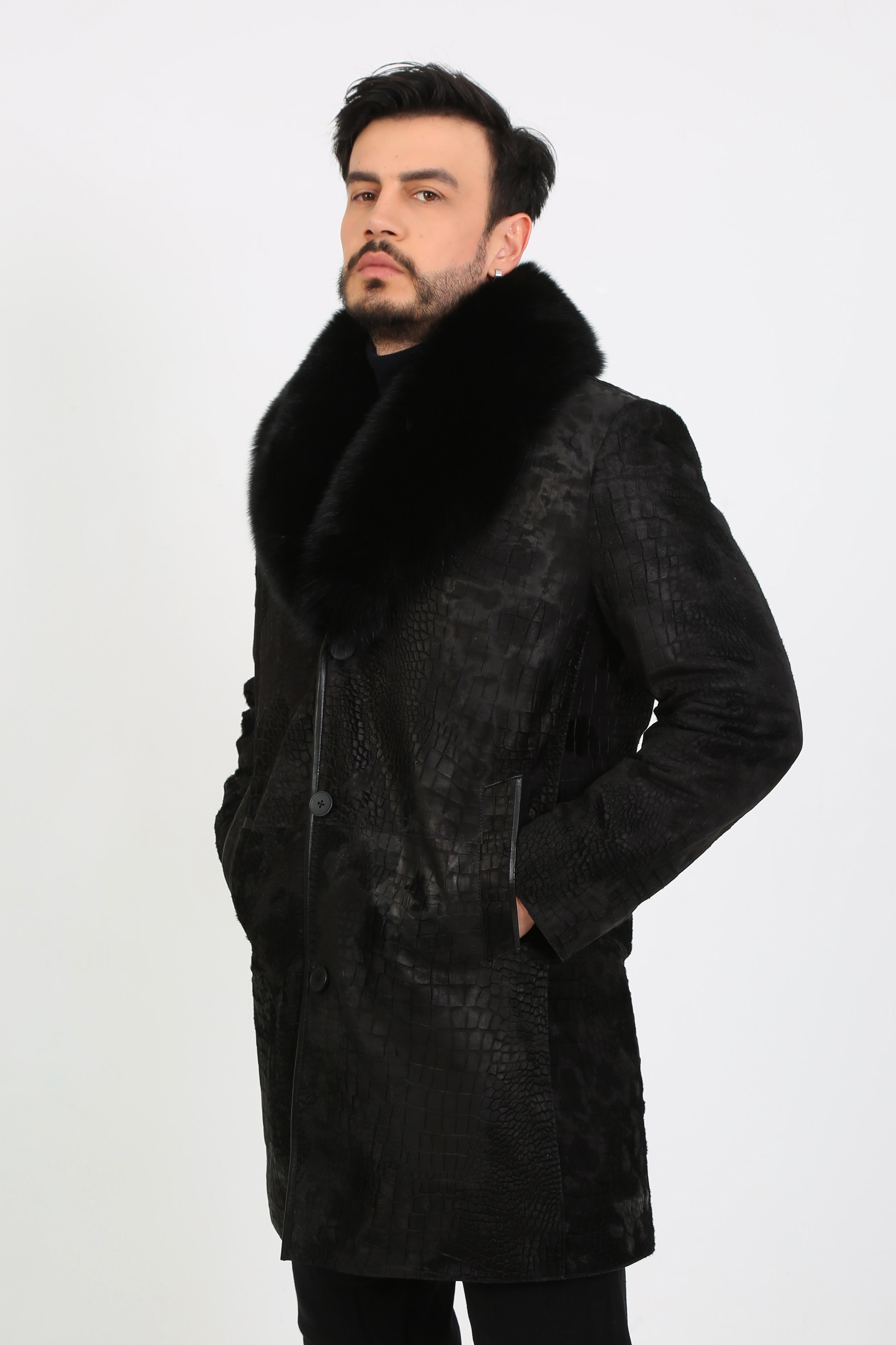 Helios Radiance Calf Hair Jacket