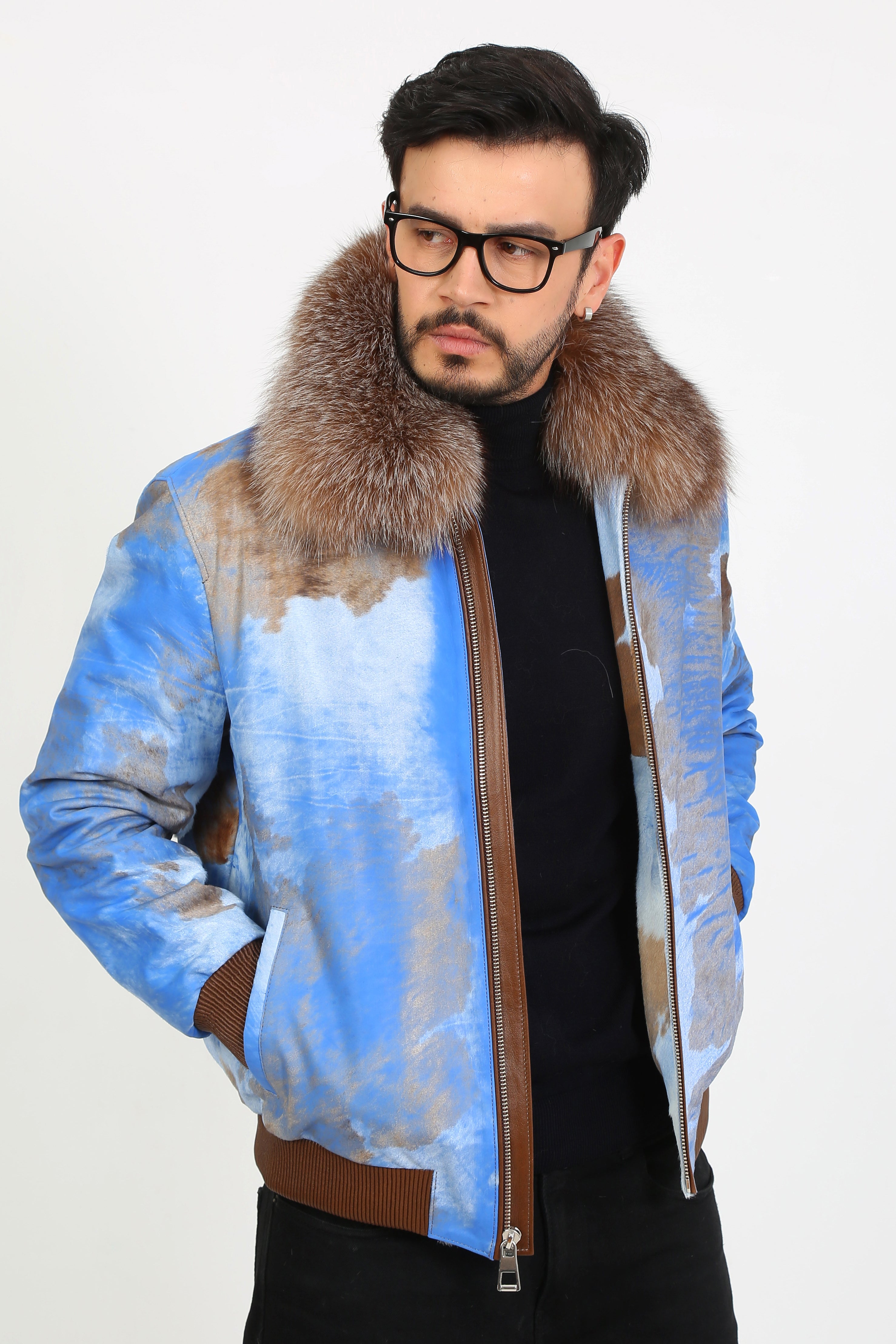 Leone Calf Hair Jacket