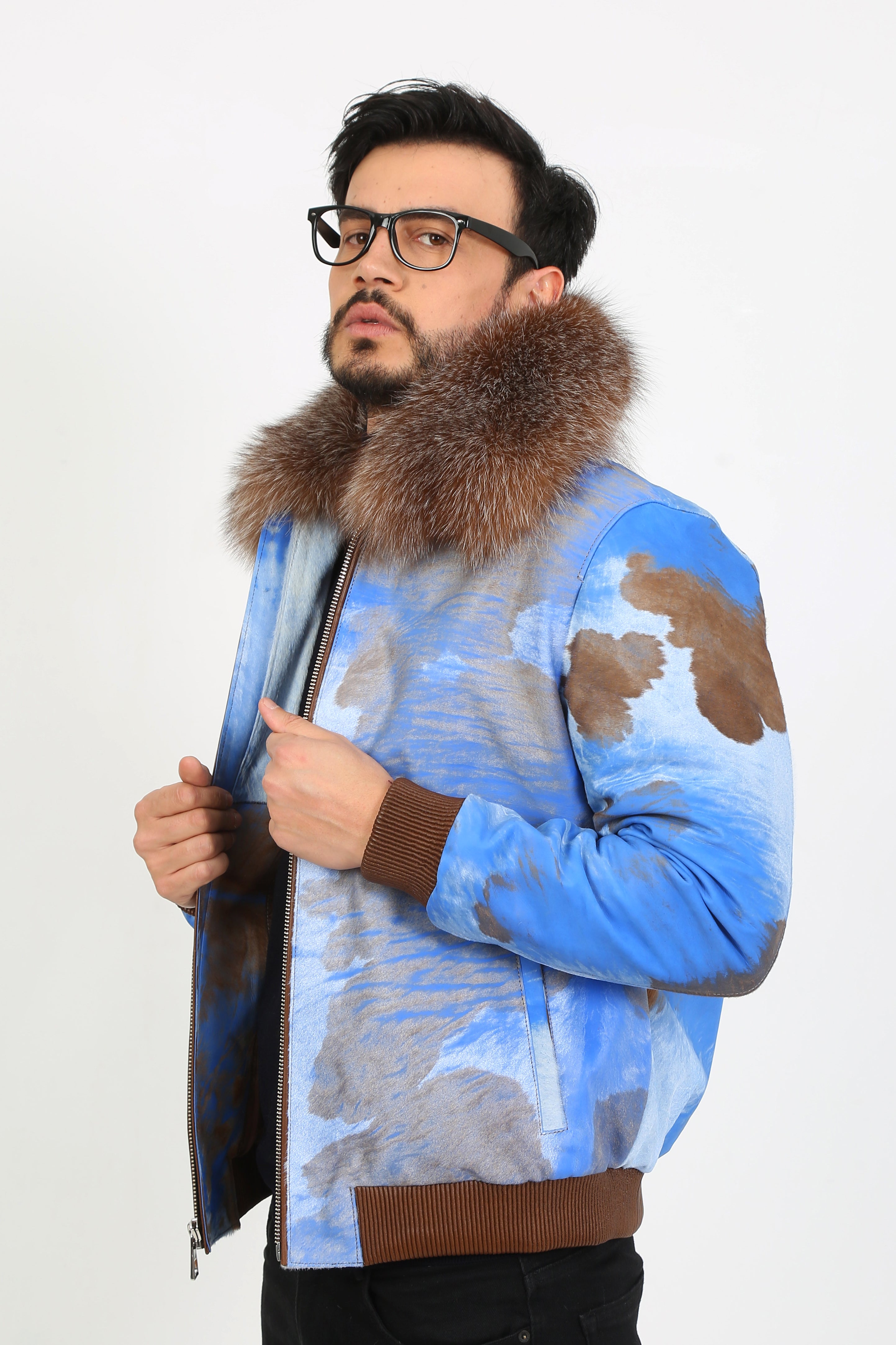 Leone Calf Hair Jacket