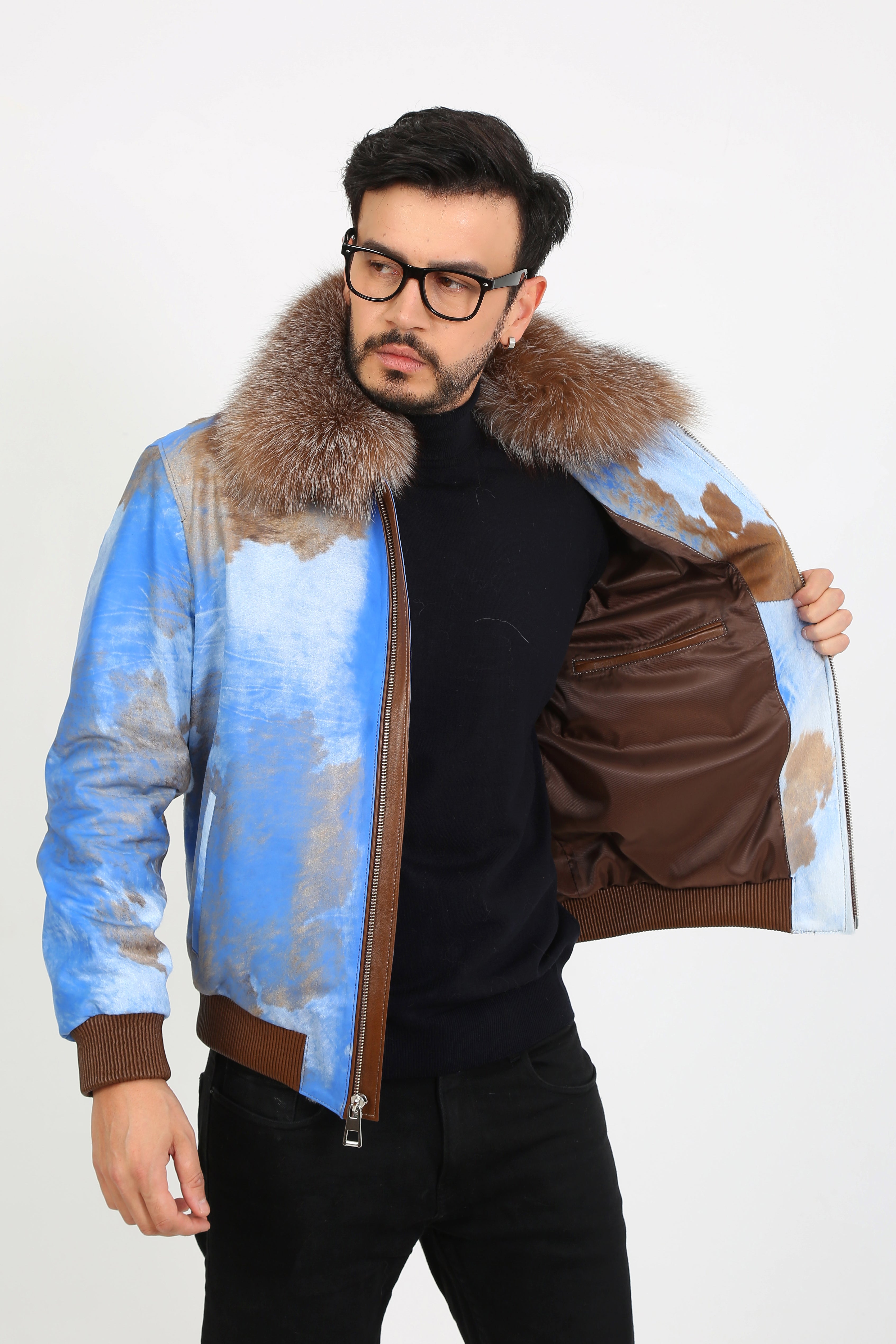 Leone Calf Hair Jacket