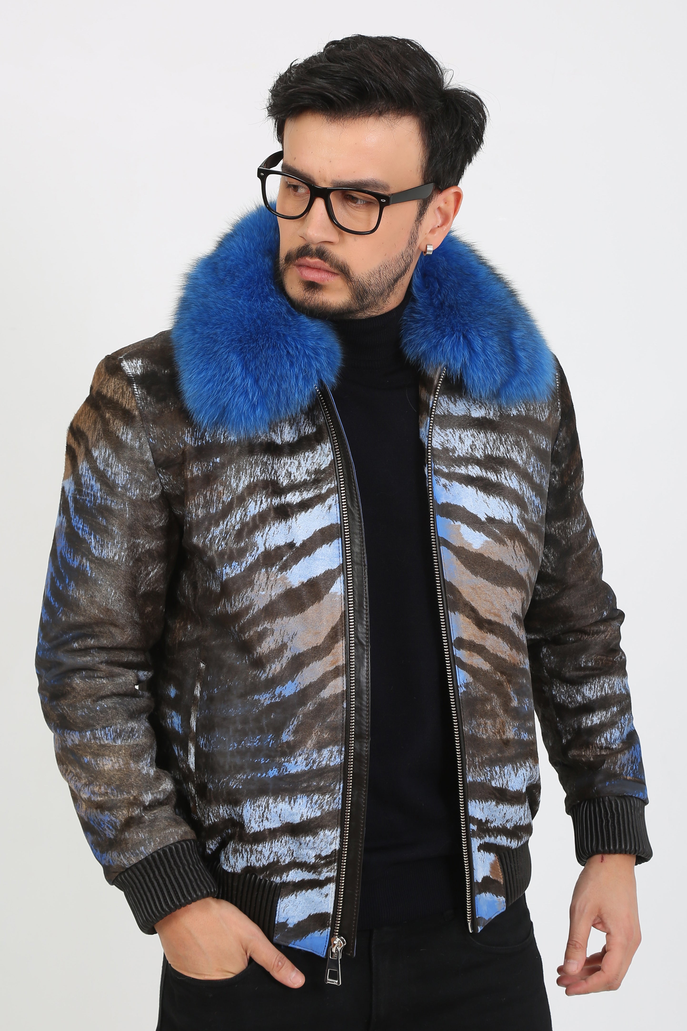 Leone Calf Hair Jacket