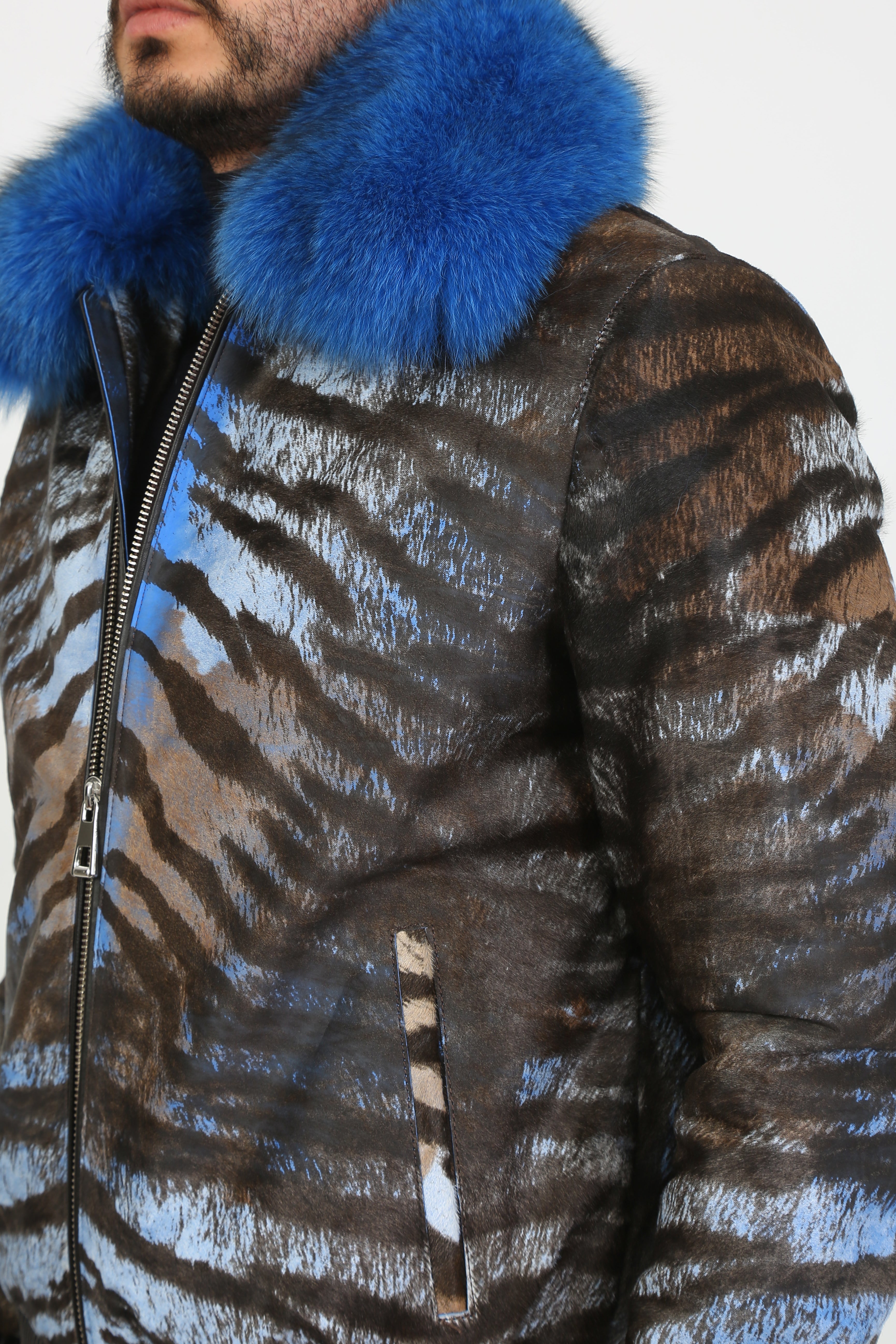 Leone Calf Hair Jacket