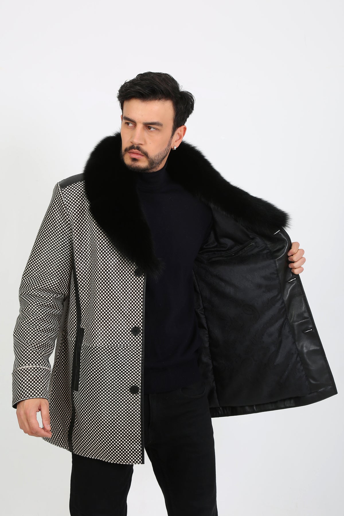 Helios Radiance Calf Hair Jacket
