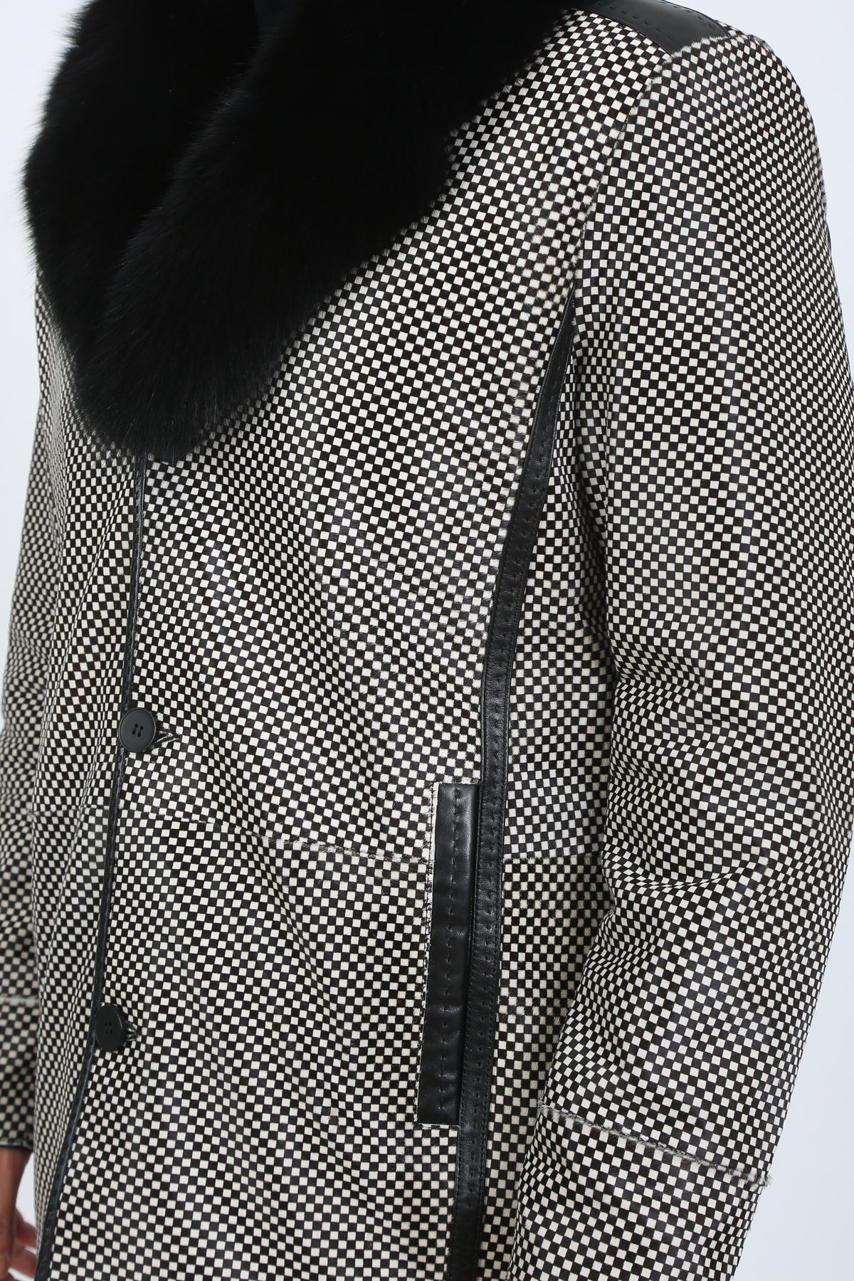 Helios Radiance Calf Hair Jacket