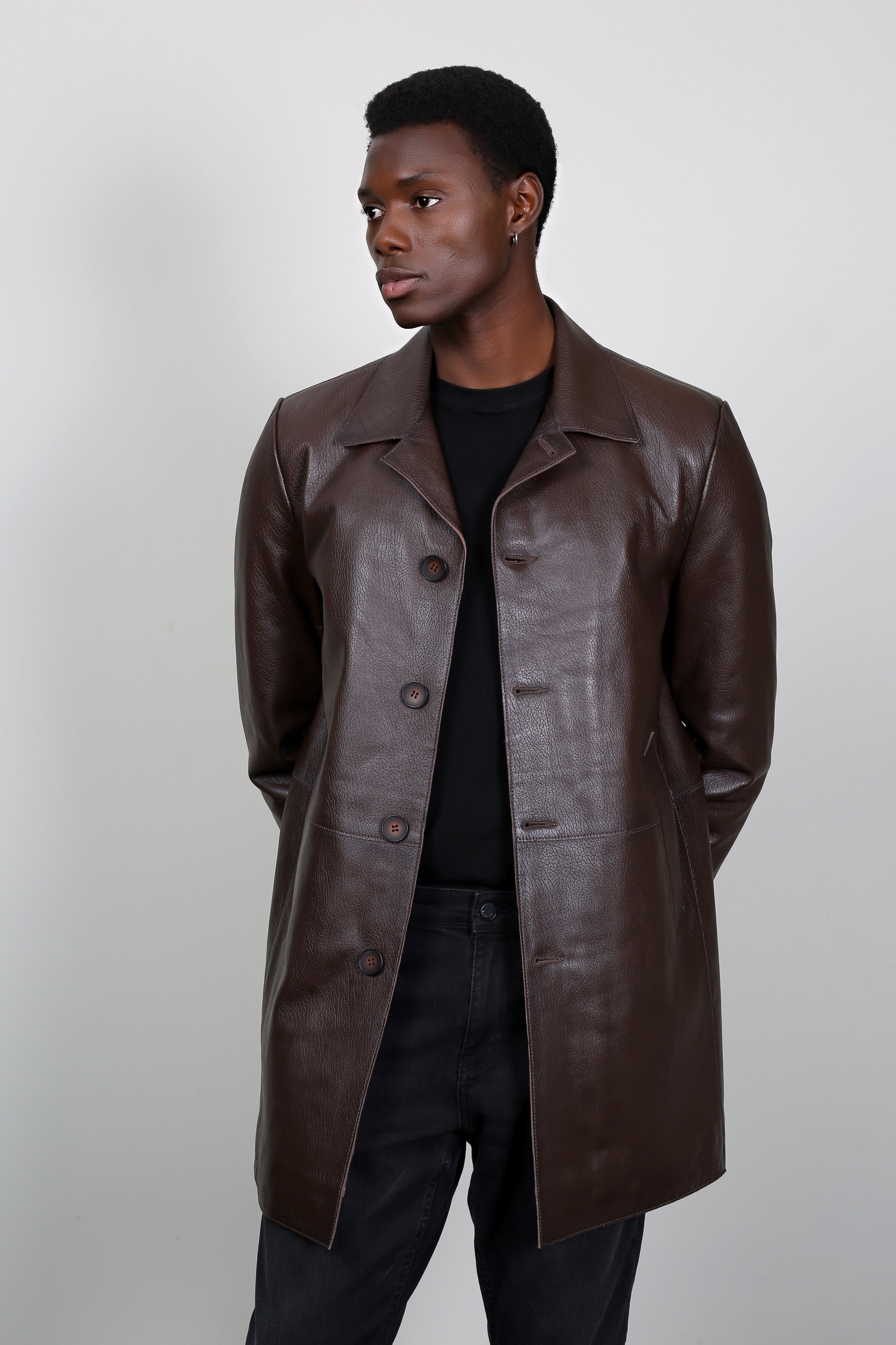 Luxe Havane Leather Jacket