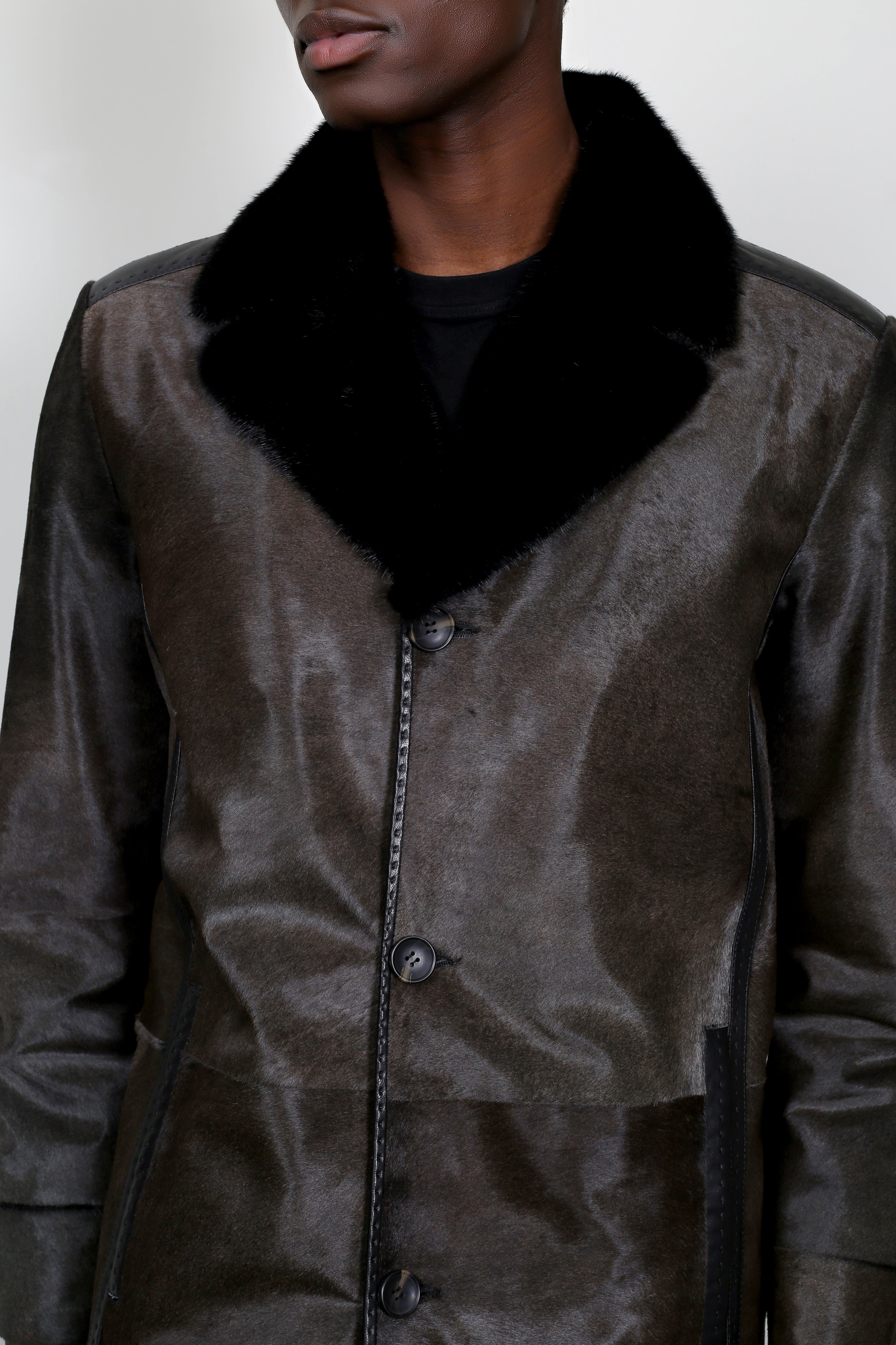 Helios Radiance Calf Hair Jacket