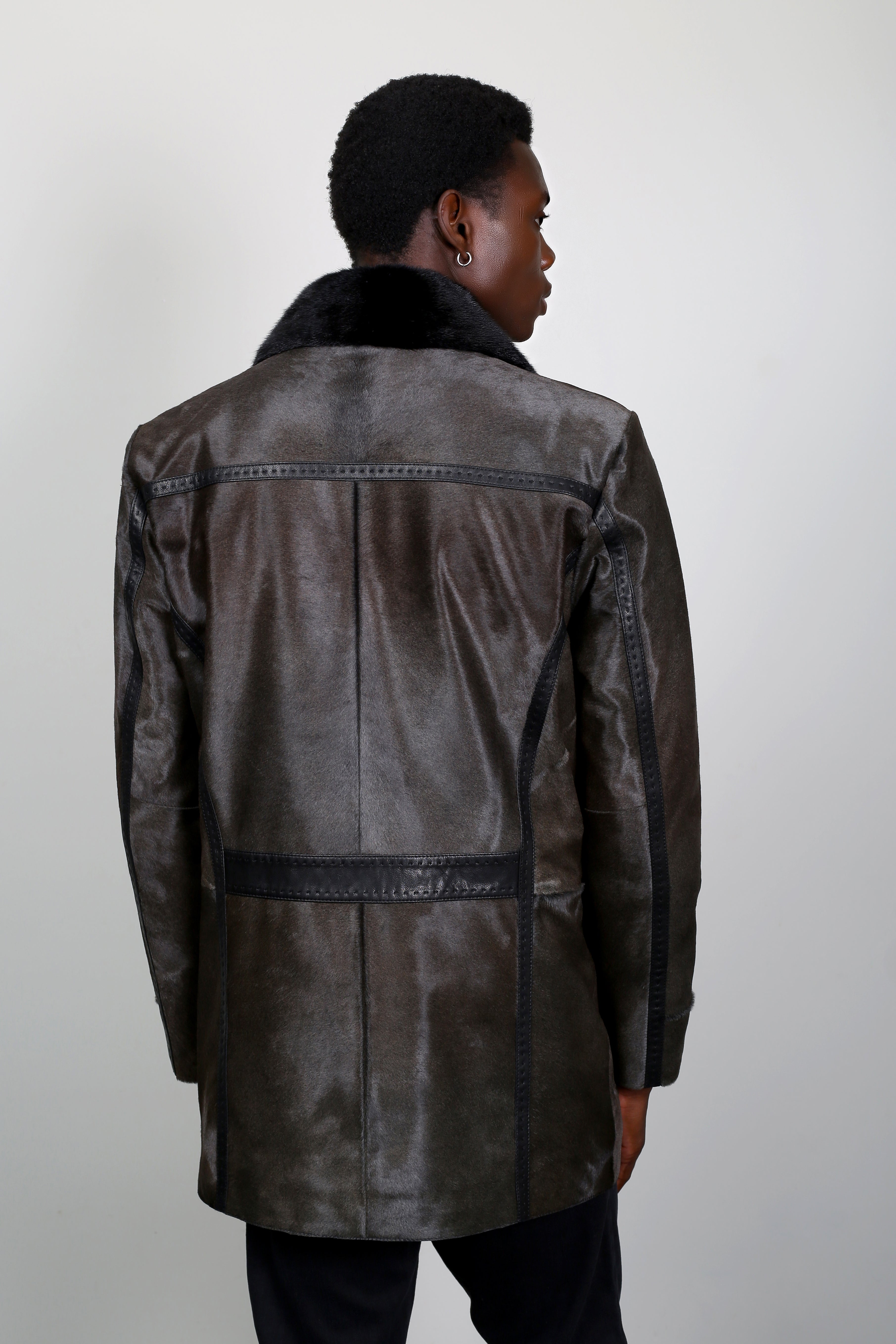 Helios Radiance Calf Hair Jacket