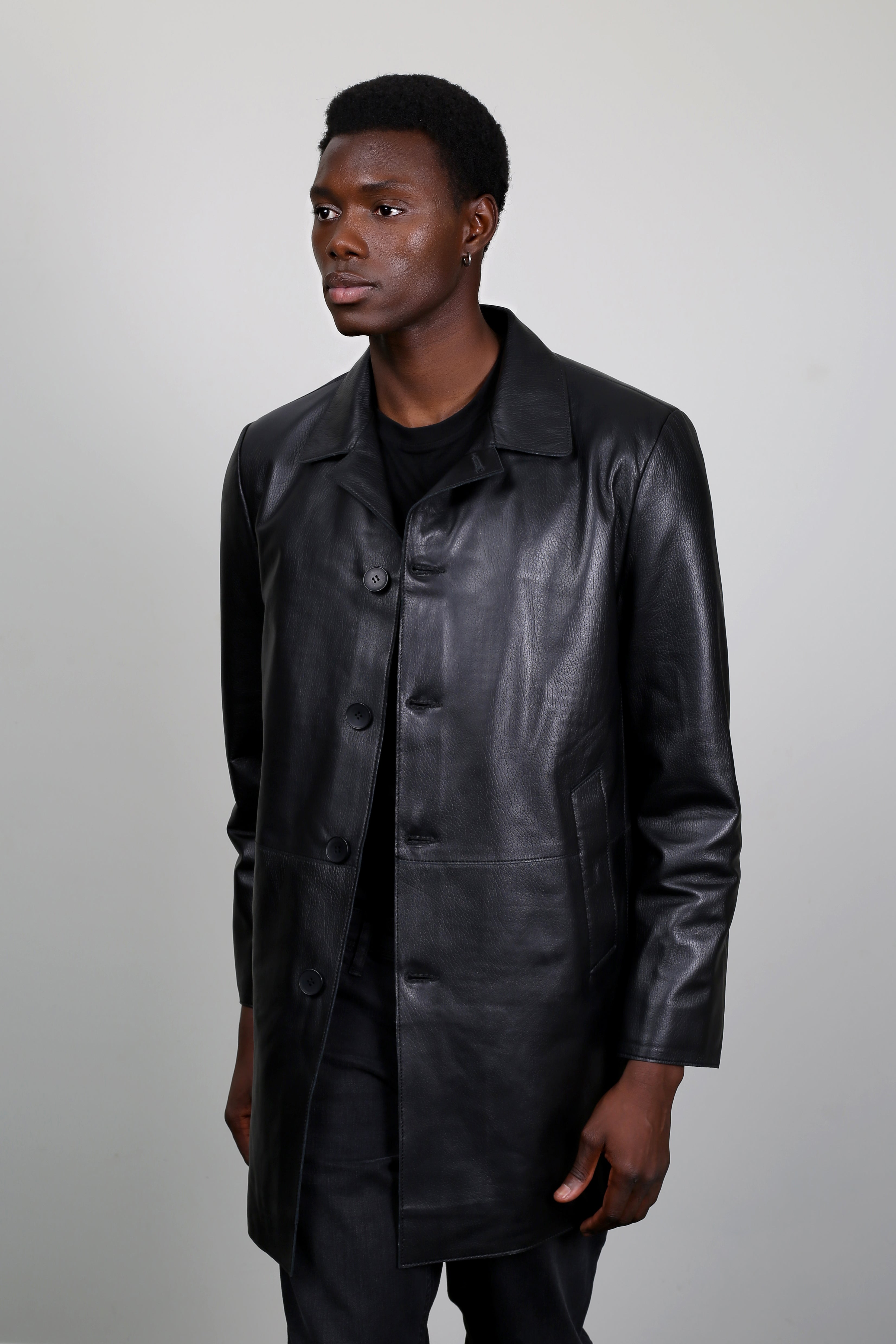 Luxe Havane Leather Jacket