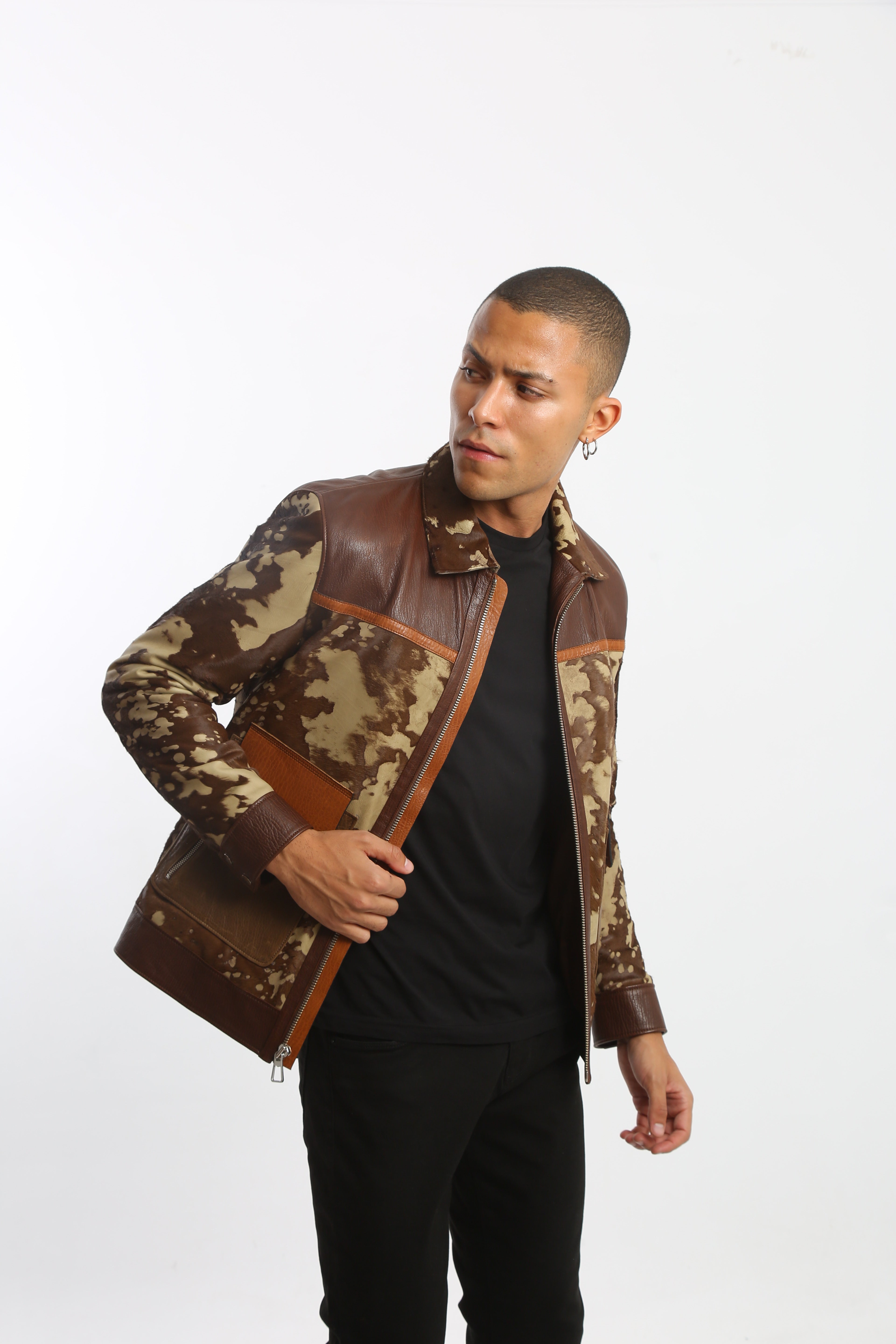 Lorenzo Calf Hair Jacket