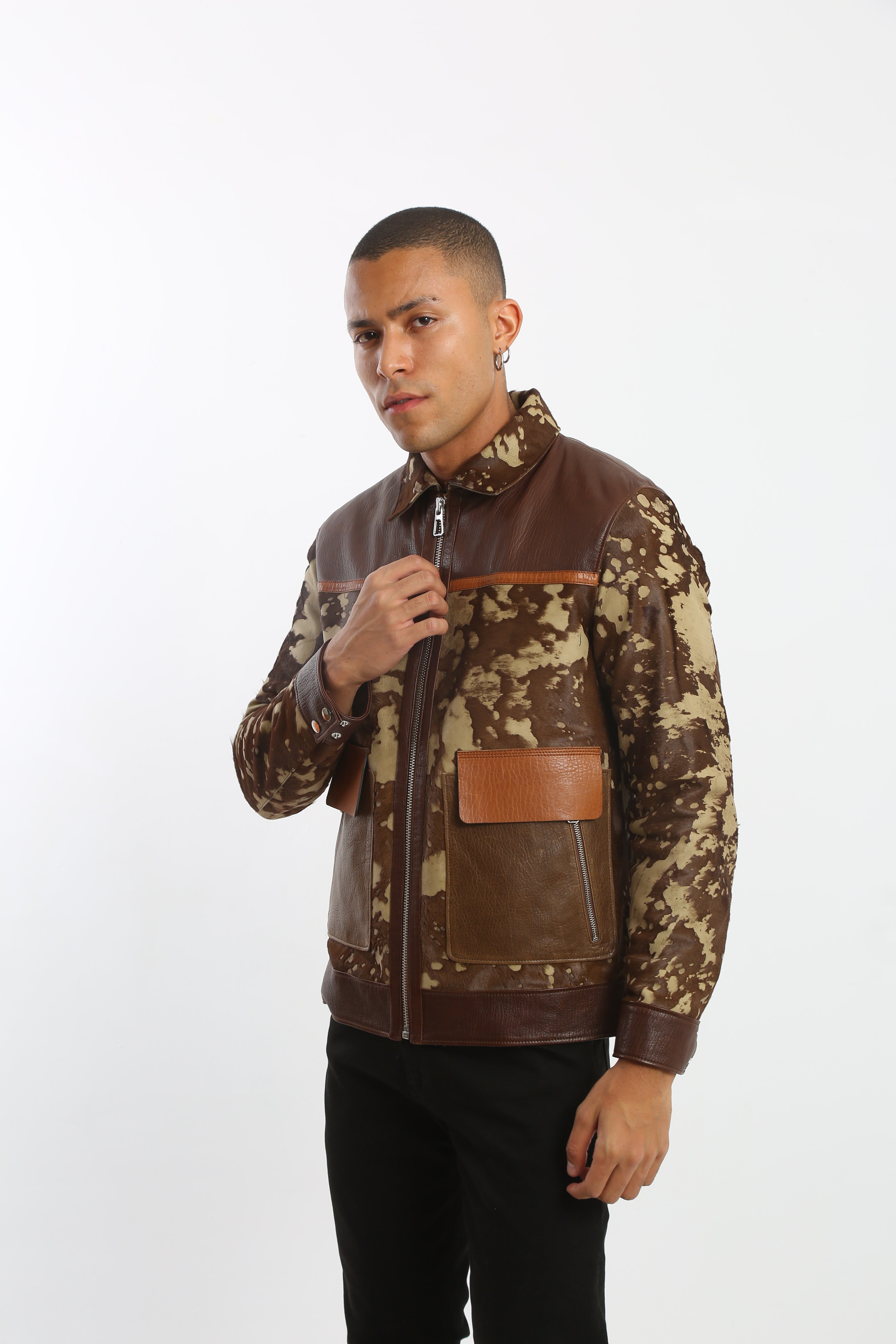 Lorenzo Calf Hair Jacket