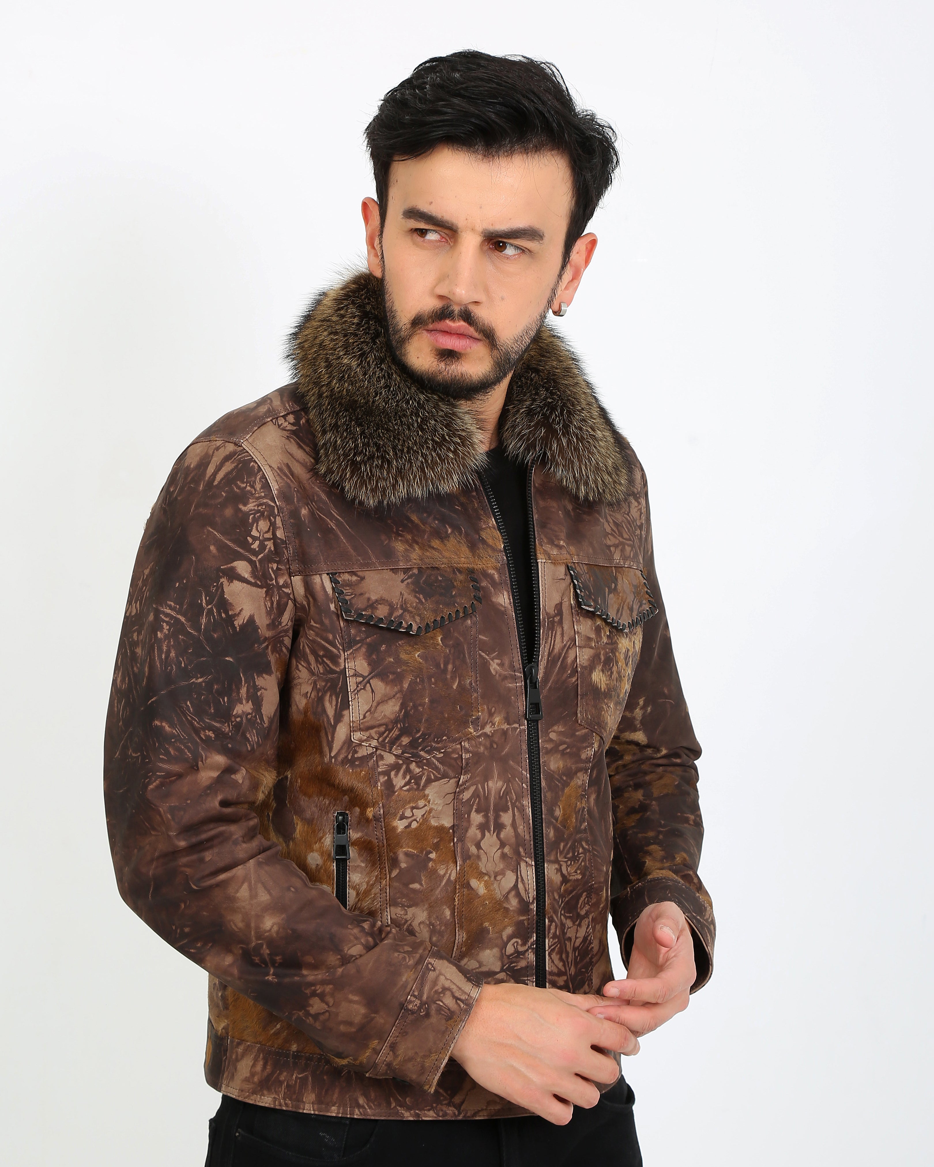 Phantom Strider Calf Hair Jacket