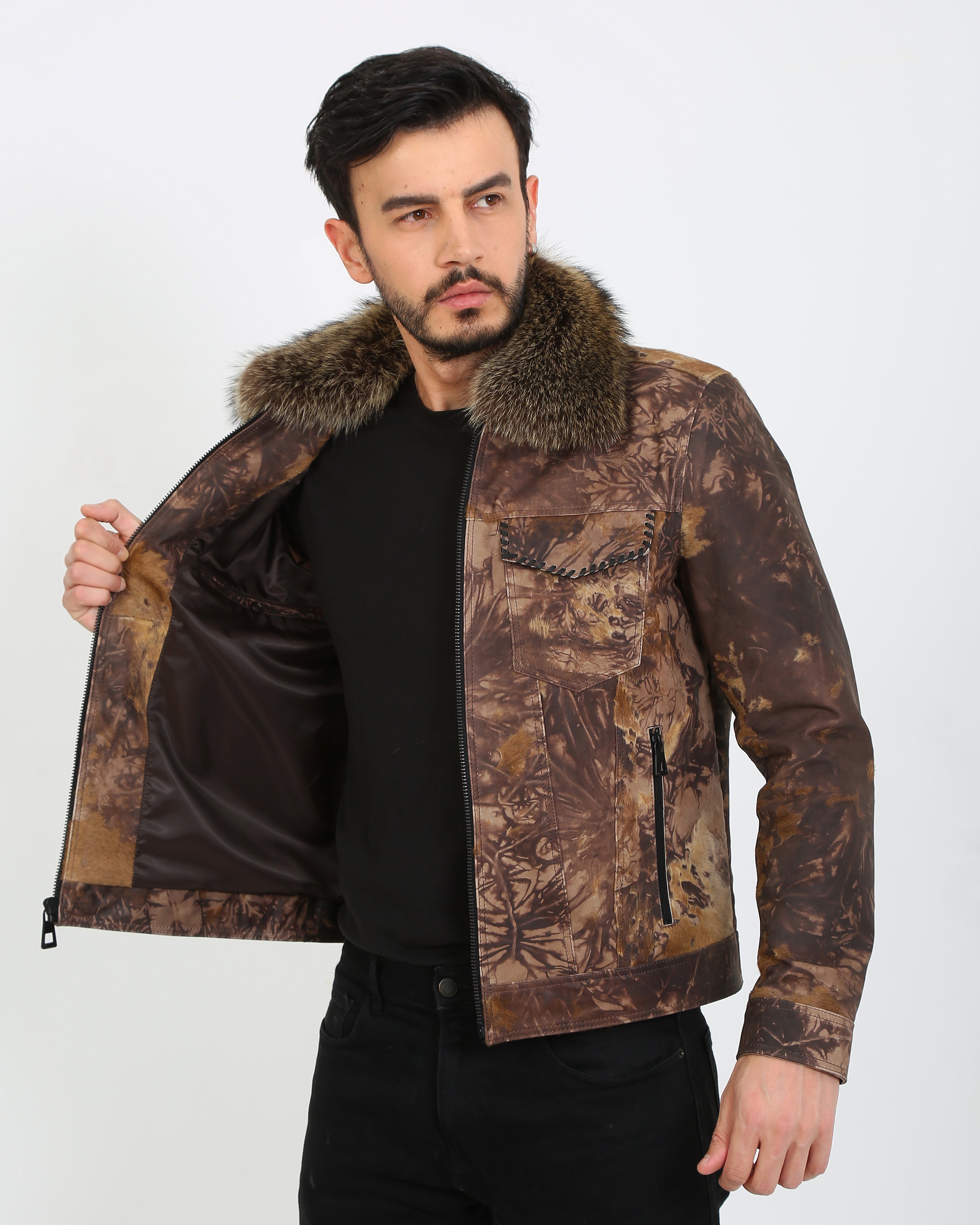 Phantom Strider Calf Hair Jacket